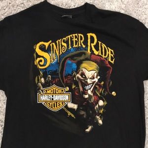 Harley Davidson JOKER T-Shirt Pig Trail Arkansas